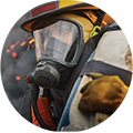 Proteção de bombeiro e resposta a emergências